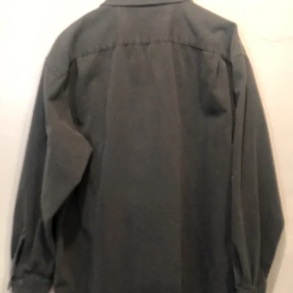 GAP Men’s army green winter weight 100% cotton shirt/shacket. Size XL - Picture 5 of 6